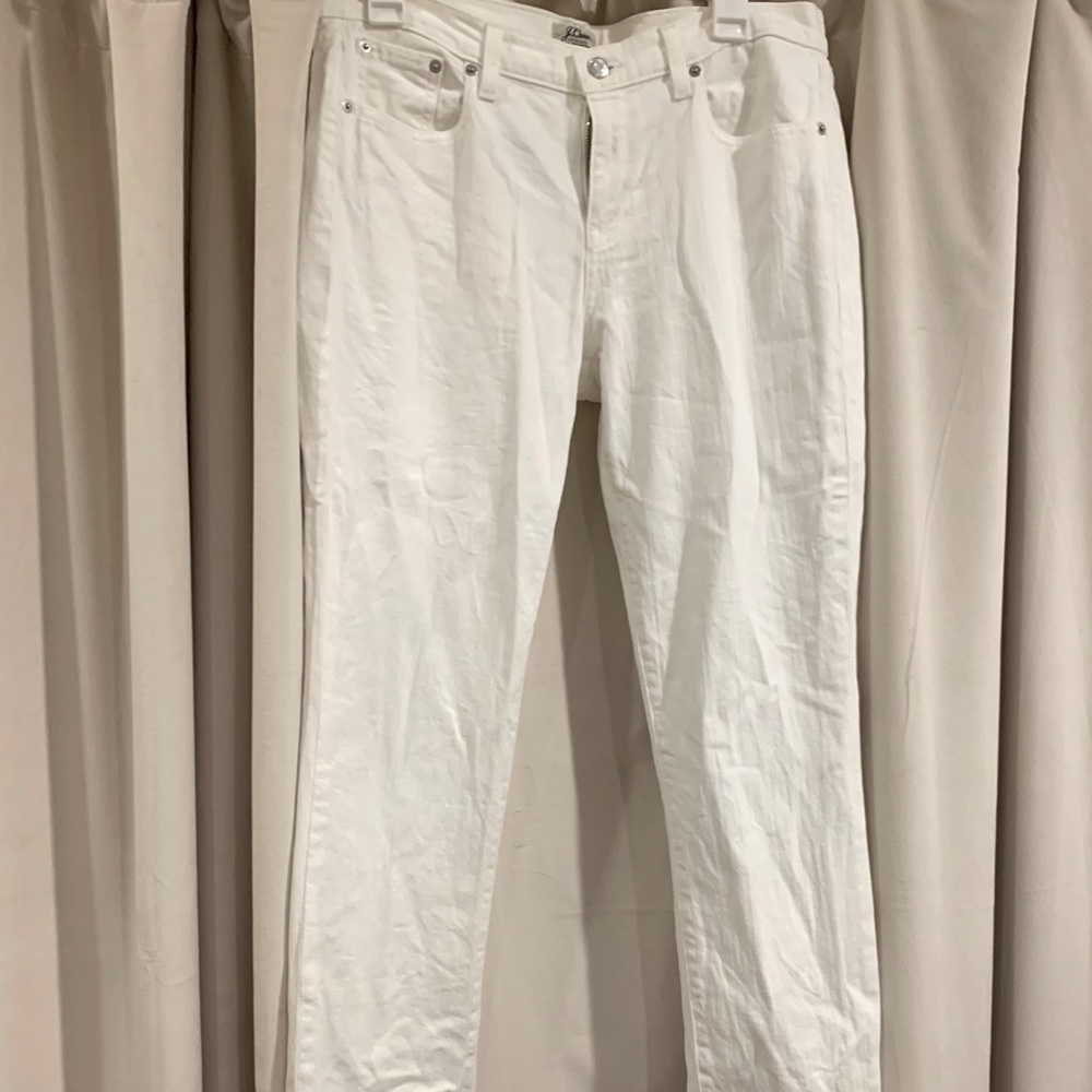 White J Crew pants